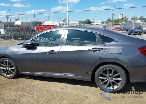 2020 Honda Civic Ex z USA, uszkodzony, nr VIN 19XFC1F38LE217221